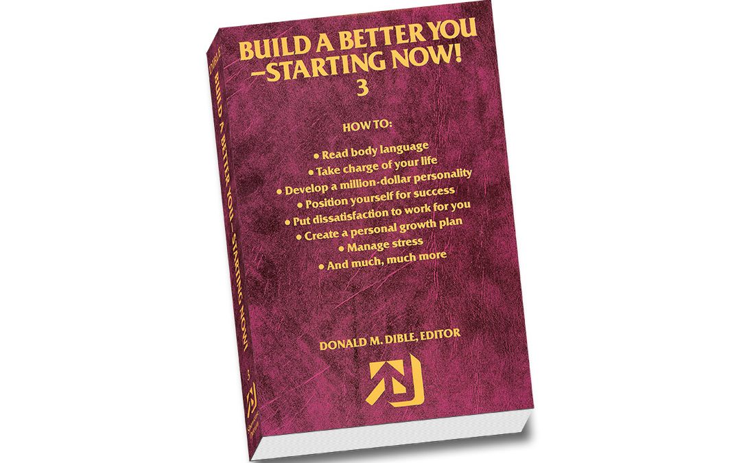 Building a Better You – Starting Now